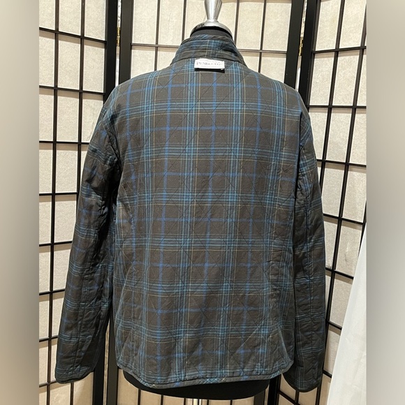 Pendleton Gray and Blue Plaid WOMEN REVERSIBLE BARN JACKET SIZE XL - Picture 10 of 13